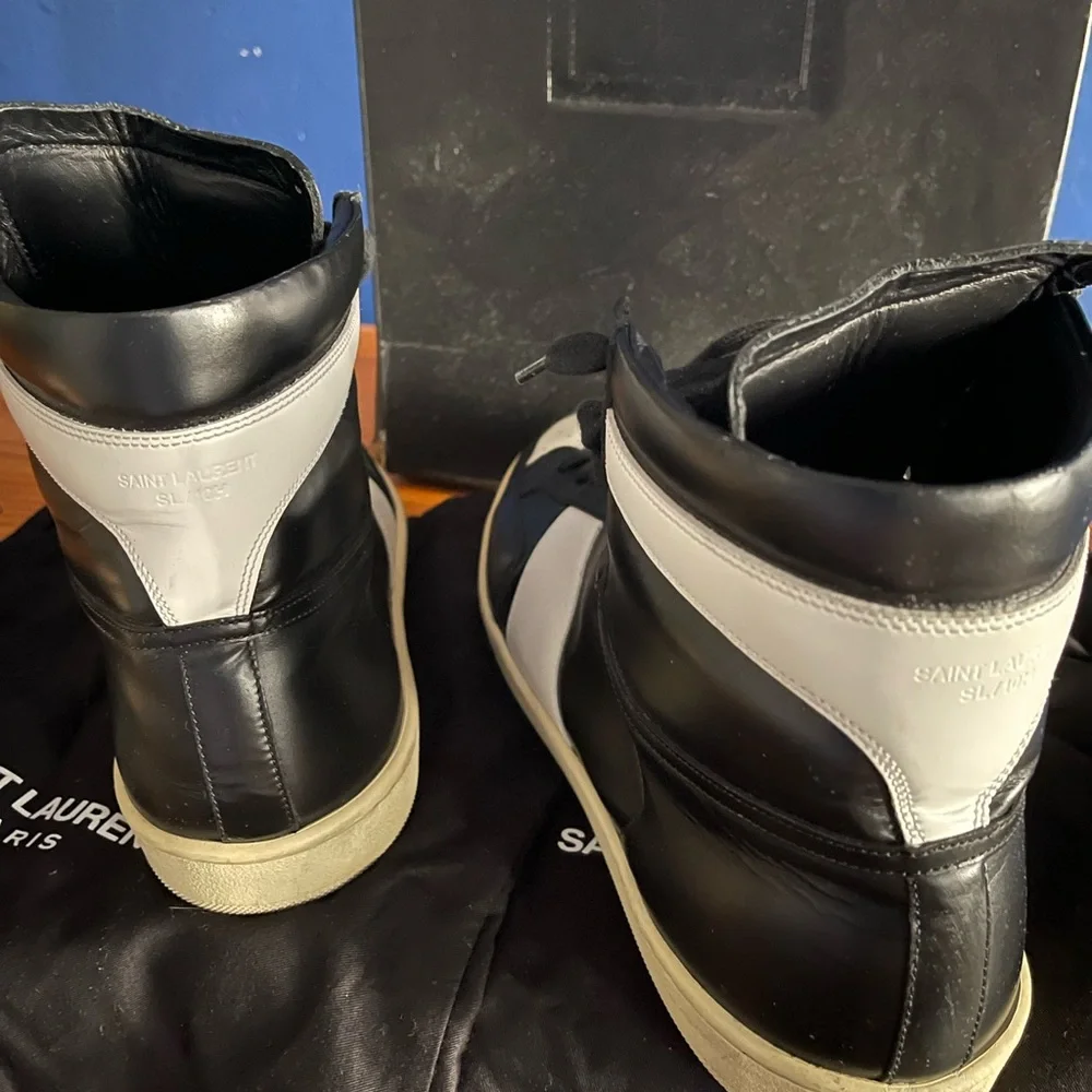 Men’s Saint Laurent High Top Sneakers - Picture 2 of 3